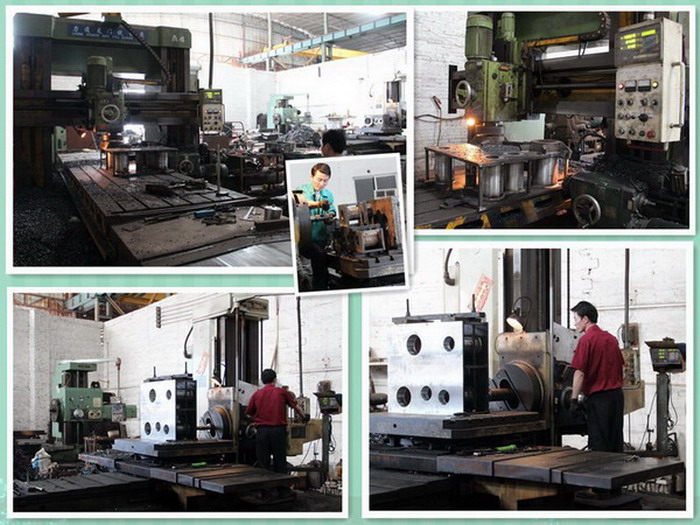 用來鏜原木多片鋸的軸承孔-精度達到0.001